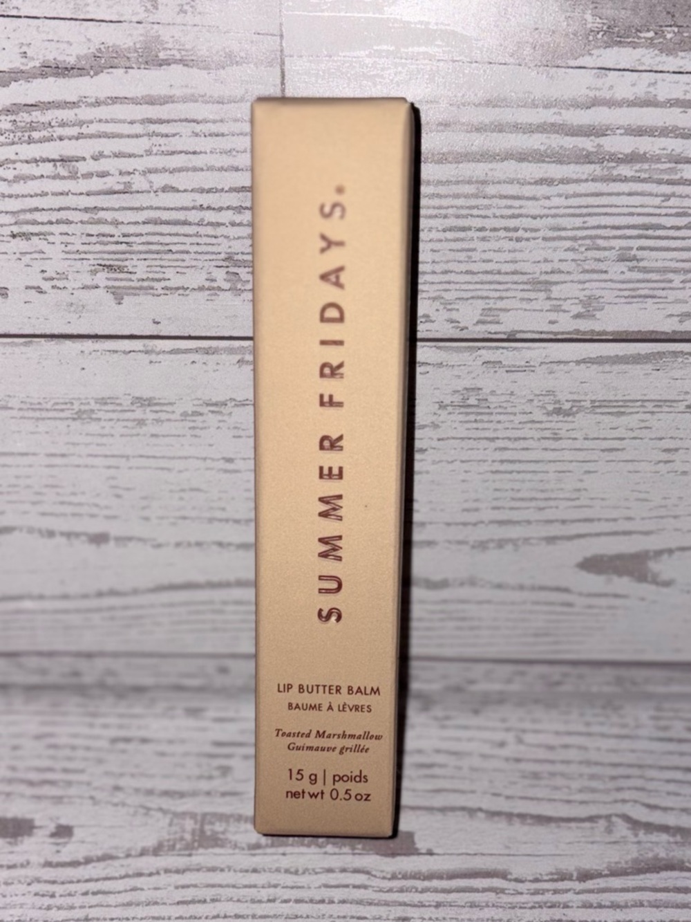 Summer Fridays Lip Butter Balm Toasted Marshmallow - Beige Packaging
